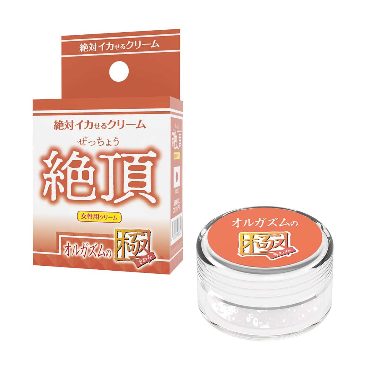 女用绝对高潮CREAM - 絶頂 · 高潮の極,北美独家销售,日本制造,安全可靠。专为女性设计的性霜,经过反复试验和古今中西的配方研究,带来无与伦比的高潮体验,提升性快感,随时随地享受激情夜晚