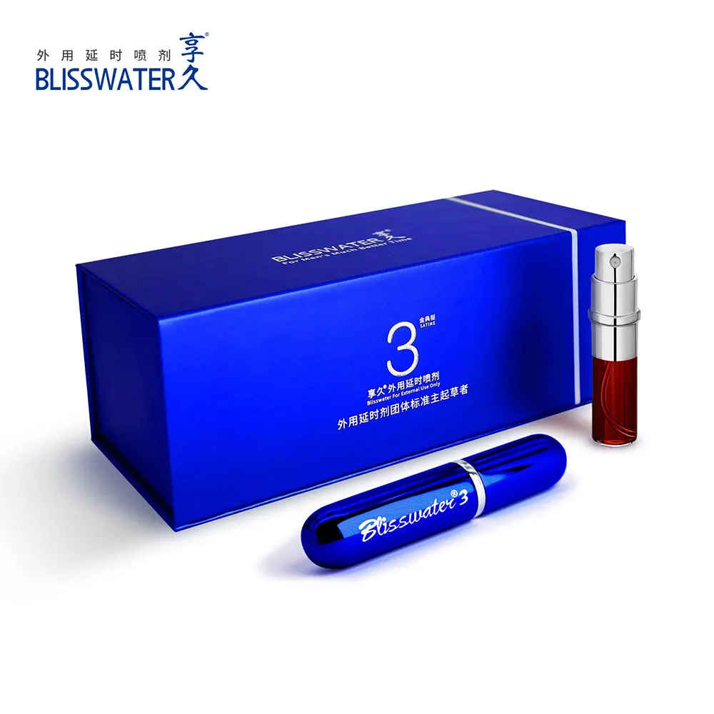 BLISSWATER享久3代金典版 | 延时效果持久,15小时控精,提升性爱体验 BLISSWATER享久3代金典版,延时效果持久,15小时控精体验,提升性爱体验,满足持久需求。